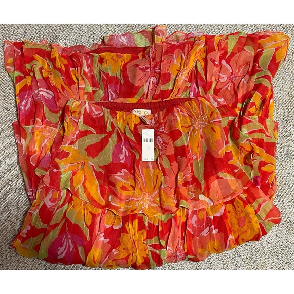 Anthropologie Ravenna Tiered Midi Dress NWT - SZ L - Picture 4 of 12